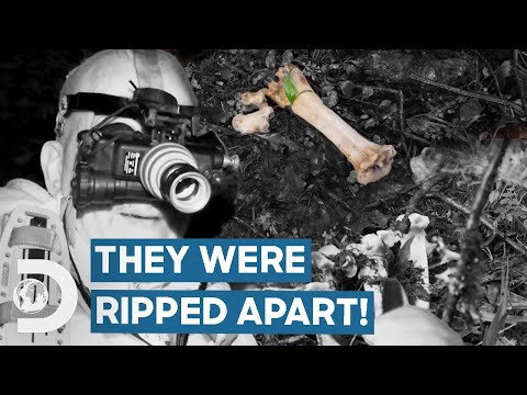 Russell Finds Giant Footprints And Bones Deep In the Forest! | Expedition Bigfoot