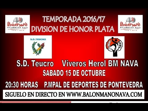 1 BALONMANONAVA TEUCRO -  VIVEROS HEROL BALONMANO NAVA