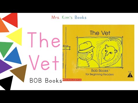 Mrs. Kim Reads Bob Books Set 1 - The Vet (READ ALOUD)