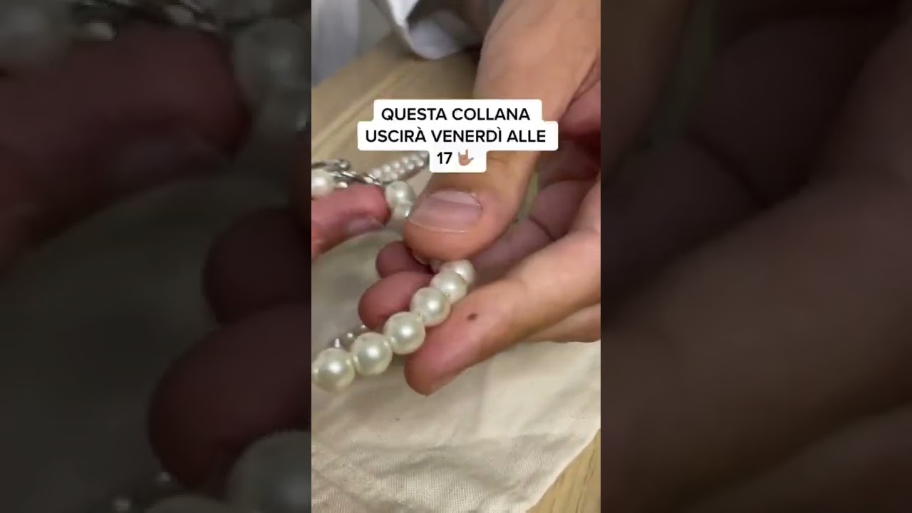 COME CAPIRE SE LE PERLE SONO VERE O DI PLASTICA ???? #collanadiperle #streetwear #pantalonbrand