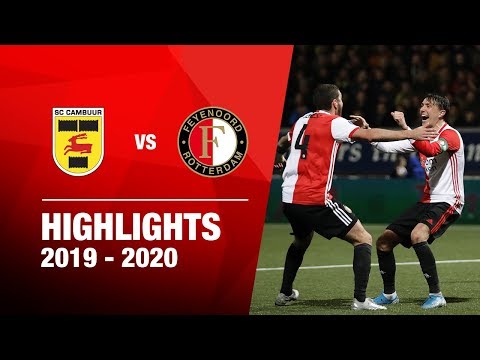 SC Cambuur Leeuwarden 1-2 Feyenoord Rotterdam   ( ...