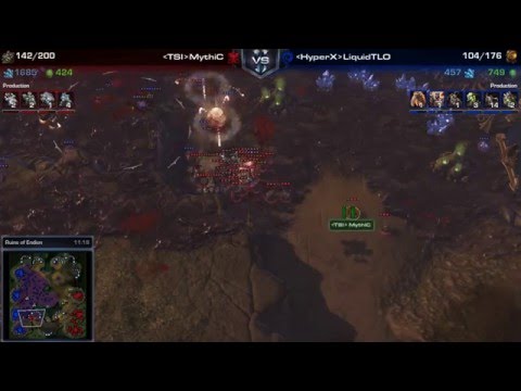 TLO vs Mythic - LOTV - ZvT - Ruins of Endion - StarCraft 2