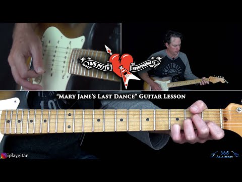 Tom Petty and The Heartbreakers - Mary Jane's Last Dance Guitar Lesson