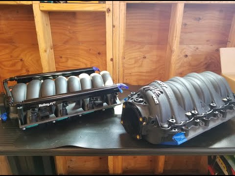 MOUNTING HOLLEY FUEL RAILS & FAST FUEL RAILS TO A FAST MANIFOLD.