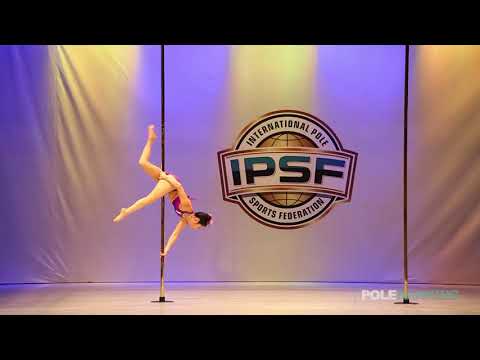 Masters 40+ Women Ryoko Ibaraki of New Zealand - IPSF World Pole Sports Championships 2018