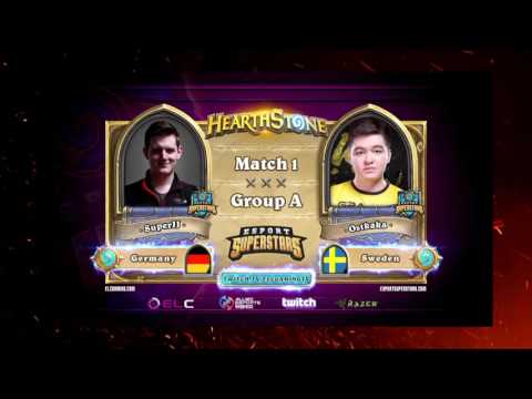 ESPORT SUPERSTARS: HEARTHSTONE - DAY ONE - GROUPS A & B