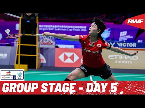 TotalEnergies BWF Sudirman Cup Finals 2025 | Japan vs. Malaysia | Group C