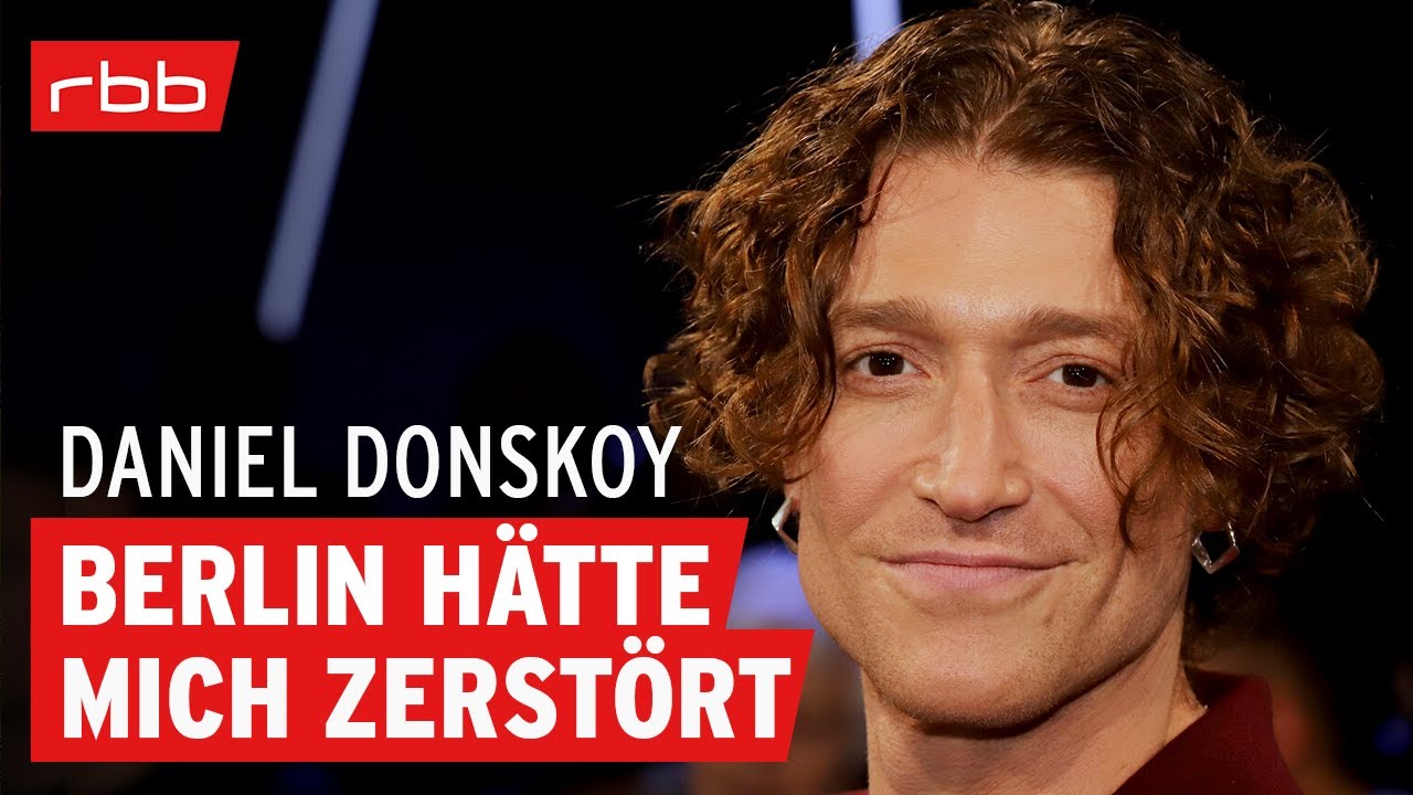 Vom Tatort zum Techno: Schauspieler Daniel Donskoy im Interview