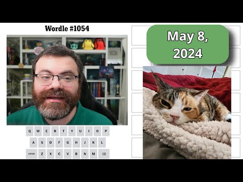 Pretty kitty! | Wordle #1054 (May 8 2024)