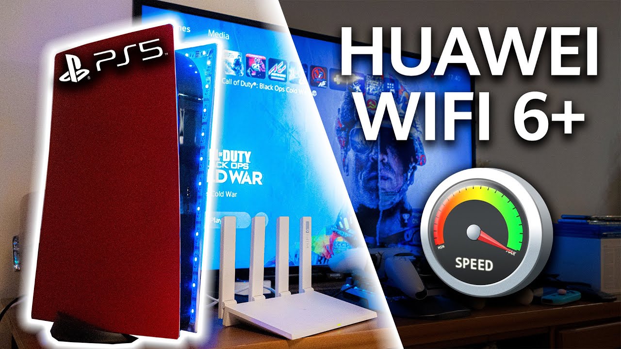 Huawei WIFI AX3 Speedtest with PS5 - BEST WIFI 6 Router 2020