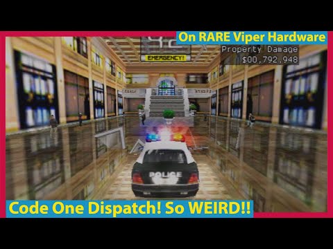 One of the Rarest Konami Games! Code One Dispatch! A Forgotten About Arcade Racing Game I LOVE