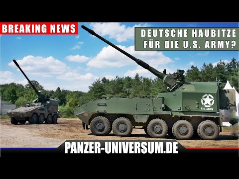 Is the German Panzerhaubitze the favorite in the U.S. Army artillery modernization program?