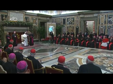 Les voeux du Pape François à la Curie romaine