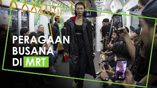 Peragaan Busana di MRT Jakarta, Pembuat Acara Ajak Gunakan Fasilitas Umum
