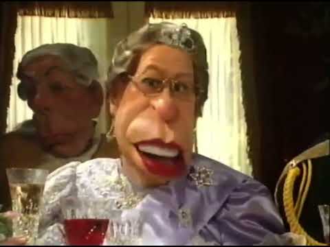 Queen Elizabeth reshuffles the family | Spitting Image 1993