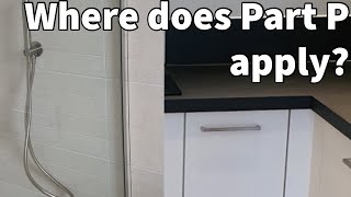 Where does Part P apply explained by an electrician