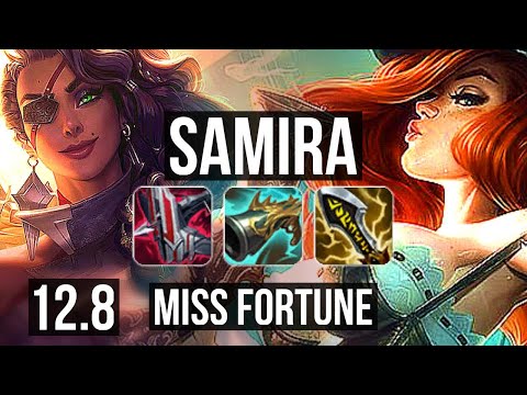 SAMIRA & Rakan vs MISS FORTUNE & Shen (ADC) | Penta, Legendary, 400+ games | KR Diamond | 12.8