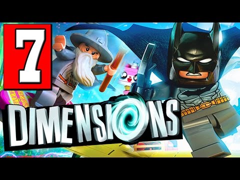 LEGO Dimensions Walkthrough Part 7 LEVEL - MASTER CHENS MAZE / SARUMA SNAKE BOSS