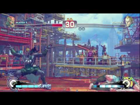 SSF4 - PPN (Dhalsim) VS. rryyoo (Abel)