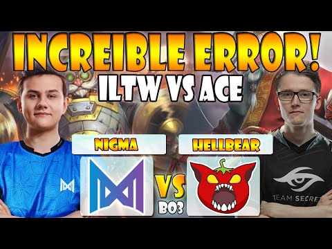 NIGMA VS HELLBEAR SMASHERS BO3[GAME 1] MIRACLE VS ACE -THE INTERNATIONAL 10:EUROPA QUALIFIER DOTA 2