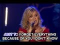 Kelly Clarkson Because Of You Karaoke Instrumental