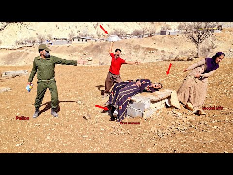 Police presence to investigate the problems of the evil second wife with the pregnant first wife