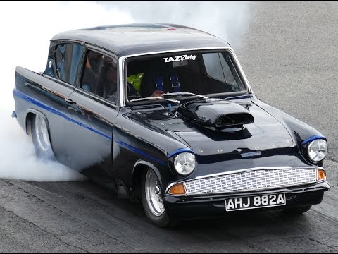 2016 VW Action - TAZ Racing V8 Anglia 105e v V8 Capri - 11.5 v 11.3