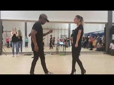Rico and Adda Kizomba demo at UK Dance Connection