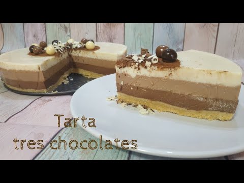 THREE CHOCOLATE CAKE | HOMEMADE, NO-BAKE, AND DELICIOUS RECIPE WITH MAMBO!!!