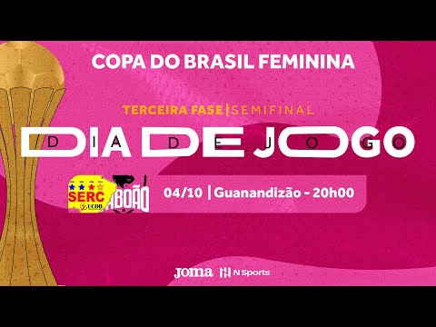 Copa do Brasil Feminina 2023 - SERC x Taboão Magnus - Semifinal - Jogo Ida - Ao vivo