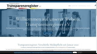Fake | Phishing | Betrug | Nötigung | www.transparenzregisterdeutschland.de