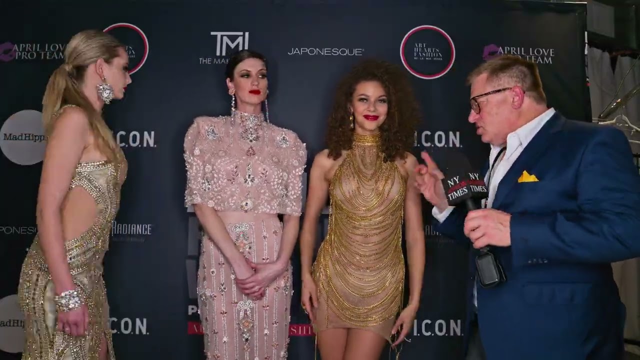 Models wearing their Giannina Azar Runway looks @ artheartsfashion