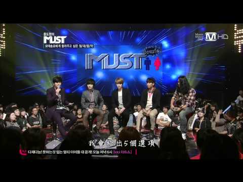 HD 110927 Super Junior K.R.Y.  - 尹道賢的MUST CUT @ Mnet [特效繁體字幕]