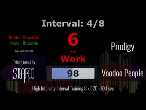 HiiT - Voodoo People - Tabata Remix - Original by Pendulum vs Prodigy