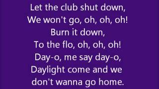 Jason Derulo   Don&#39;t wanna go home with lyrics