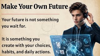 Make Your Own Future | Improve Your English Fluency ✅️ | Motivational Video 🔥  