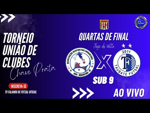 A.D.I X TAUBATÉ - SUB 09 QUARTAS  FINAL TORNEIO UNIÃO DE CLUBES - AO VIVO COM IMAGENS - TV FALANDO