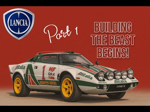 CHASSIS BUILD BEGINS! 🛠️ ASSEMBLING THE LANCIA STRATOS HF GR.4 | #italeri  1/12 (KIT 4714)