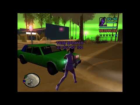 Grand Theft Auto San Andreas Rainomizer + Extreme chaos mod Grove Area Tags