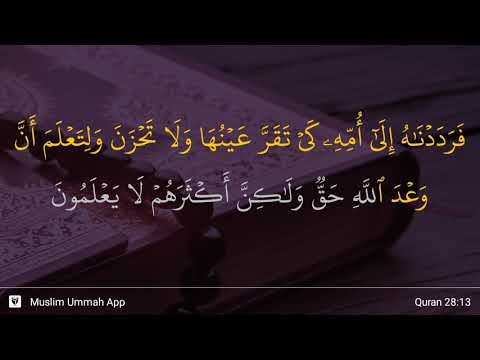 Al-Qasas ayat 13