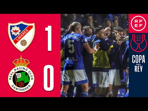 Resumen Copa del Rey | Linares Deportivo 1-0 Real Racing Club de Santander | Segunda eliminatoria