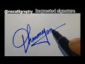 Dhananjay Name signature style।। stylish signature । sign your signature