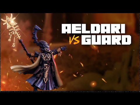 Aeldari vs Astra Militarum - Warhammer 40k Battle Report