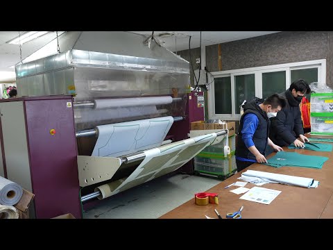 , title : 'Process of Printing and Making Football Jerseys. Korea's Football Jersey Mass Production Factory'