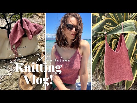 VLOG Nr. 56 | Skończony Kumulus Top! Jakie druty są dobre do letnich włóczek? Zapowiedz nowego Kalu!