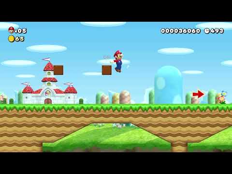 New Super Mario Bros. Wii Style in Super Mario Maker 2!