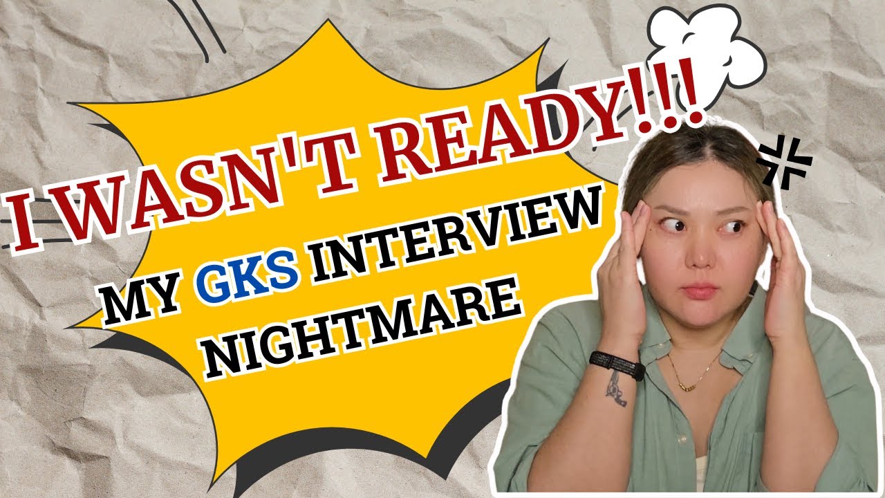 GKS Interview Gone Wrong: I Almost Forgot How to Speak!