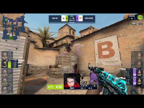 TORZSI CLUTCH 1VS4 - MOUZ NXT VS FNATIC RISING - WePlay Academy League - CSGO
