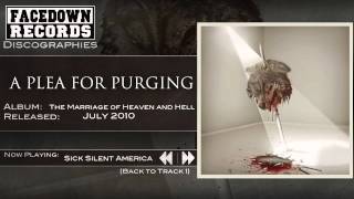 Sick Silent America - A Plea for Purging - The Marriage of Heaven and Hell