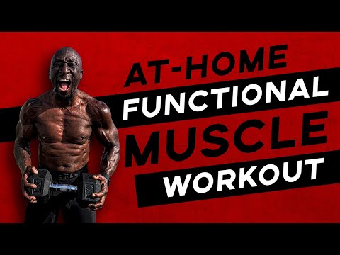 Build Muscle: 24 Min Functional Unilateral HIIT Workout for Men Over 40